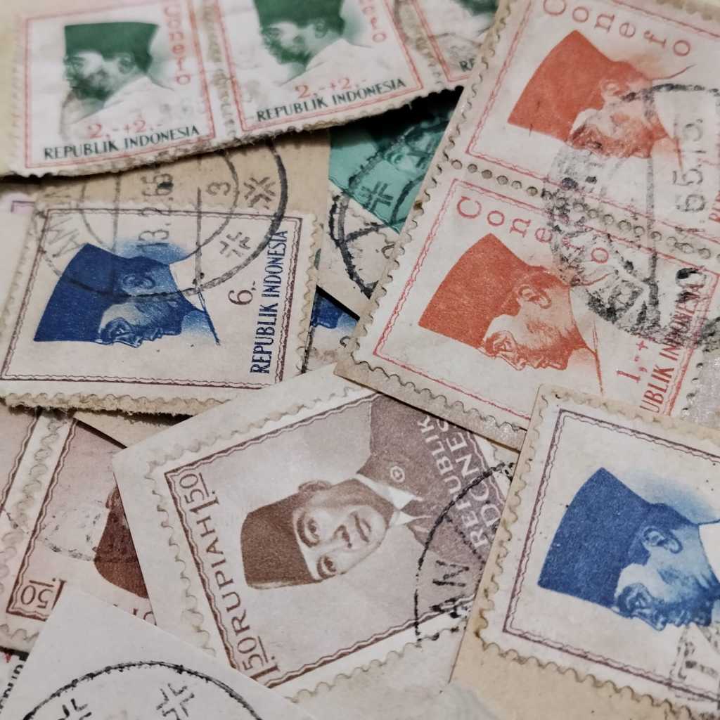 KOLEKSI PRANGKO PERANGKO LANGKA INDONESIA SOEKARNO