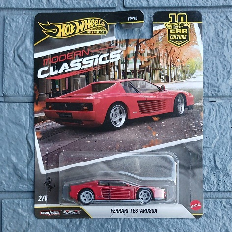 Hot Wheels Premium Ferrari Testarossa