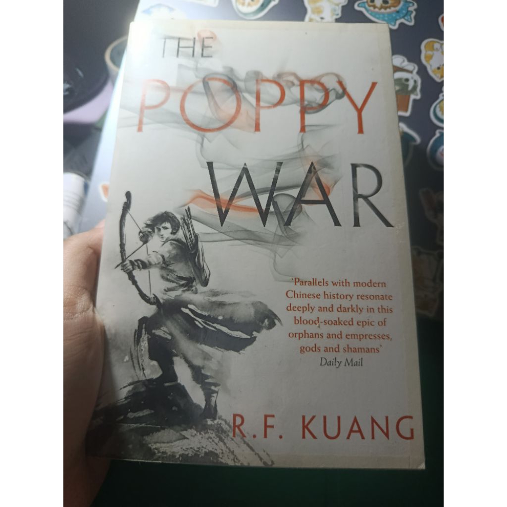 [PRELOVED] Trilogi The Poppy War, The Dragon Republic, The Burning God R. F. Kuang - ENGLISH PB UK