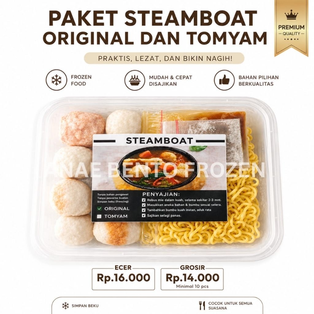 Paket Steamboat Cedea