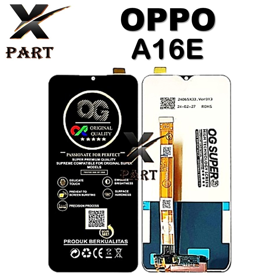LCD TOUCHSCREEN OPPO A16E ORI 100% FULLSET