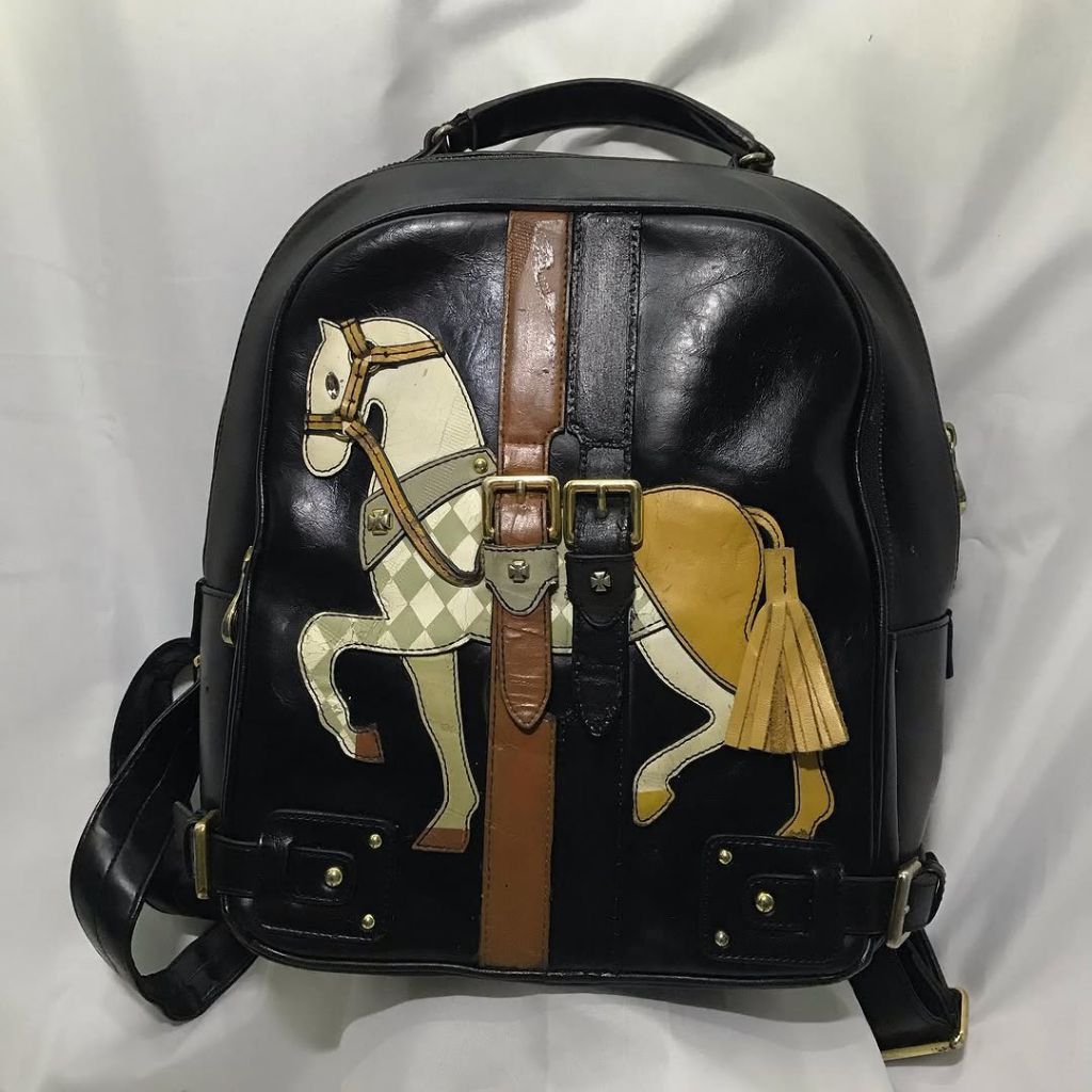 Preloved LAPALETTE CUPCAKE ransel backpack tas wanita second kulit