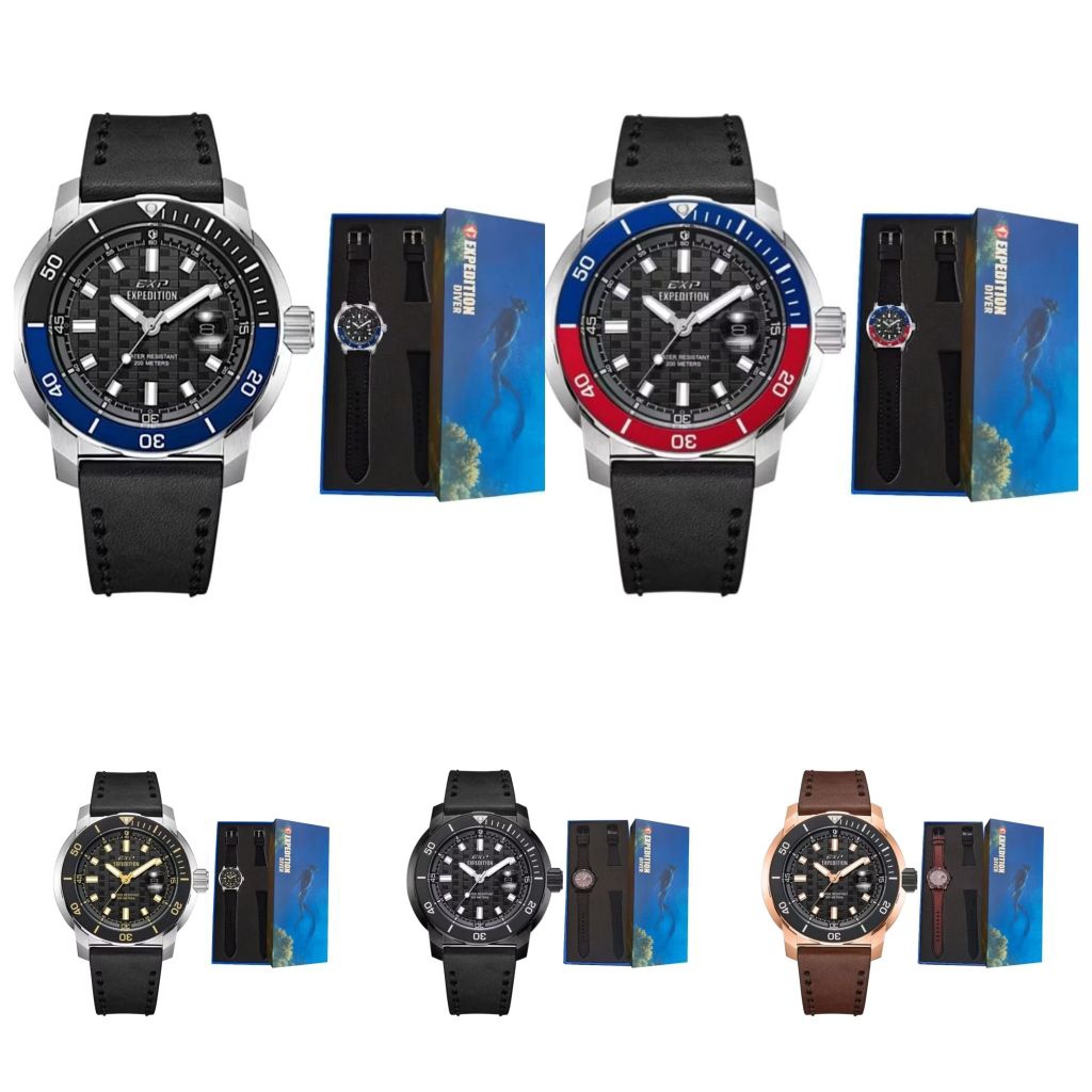 Jam Tangan Pria Expedition E 6335 6335 E6335 Original Bergaransi