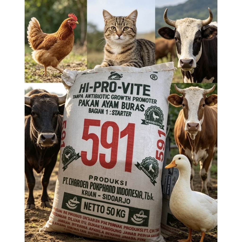 Hi Pro Vite 591 Pur Ayam Bangkok Anakan Pakan Ayam Bangkok Anakan