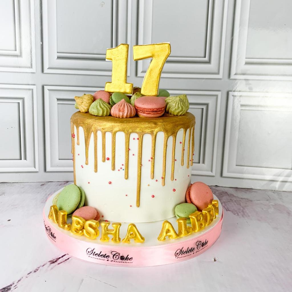 Kue Ulang tahun/Birthday Cake/Kue ultah tema Sweet Seventeen/Kue Birthday Jakarta