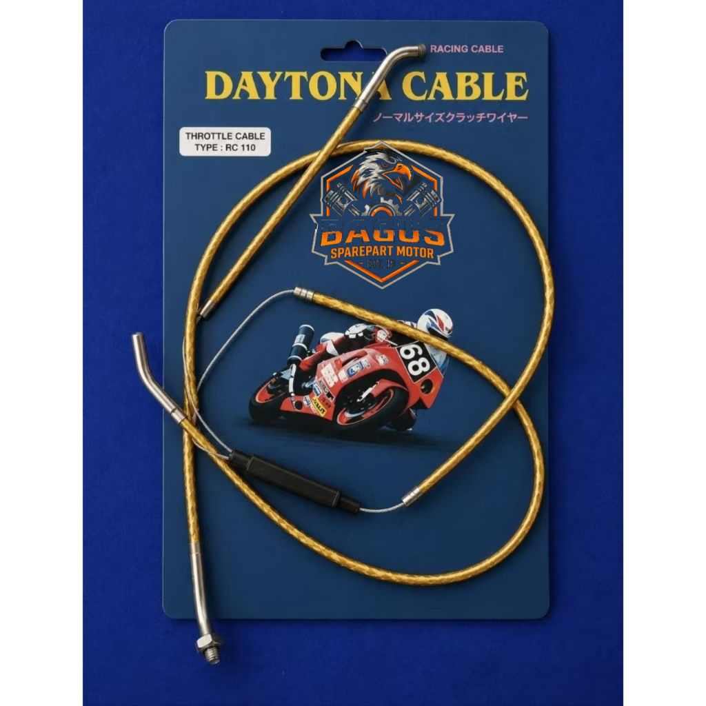 KABEL GAS SUZUKI CRYSTAL TORNADO RC 80 100 110 BRAVO RC DAYTONA