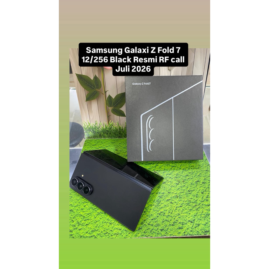 Samsung Z fold 7 12/256 Resmi Bekas