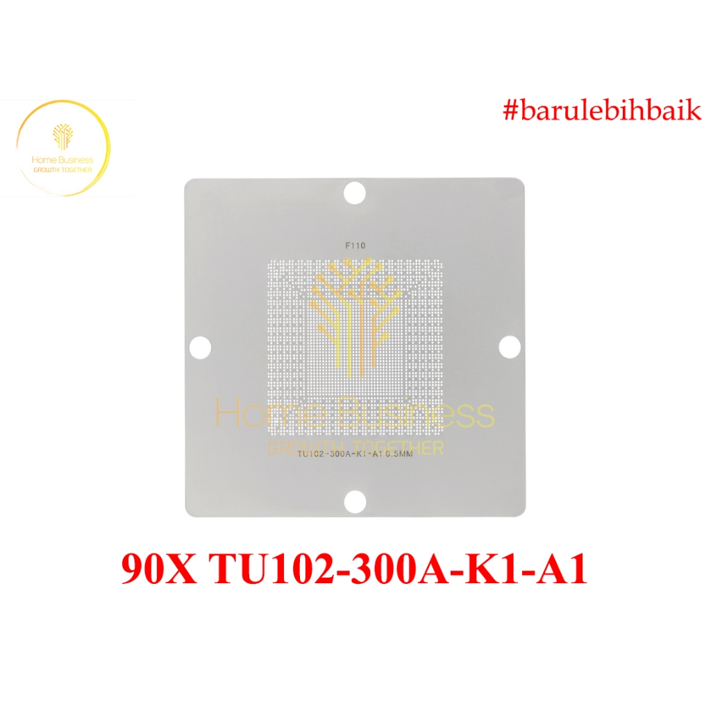Cetakan Stencil Reballing BGA Plat 90X  GPU NVIDIA RTX2080TI RTX2080 TI RTX 2080TI  RTX 2080 TI TU10