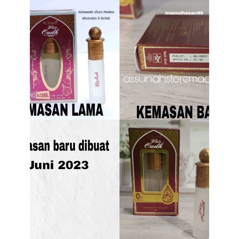 Al nuaim White Oudh 6ml