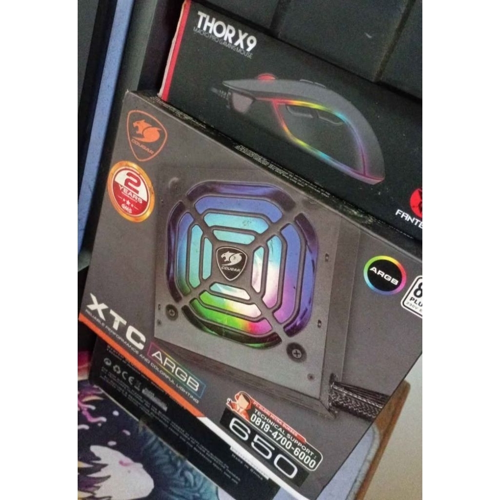 psu cougar xtc argb 650w 80+