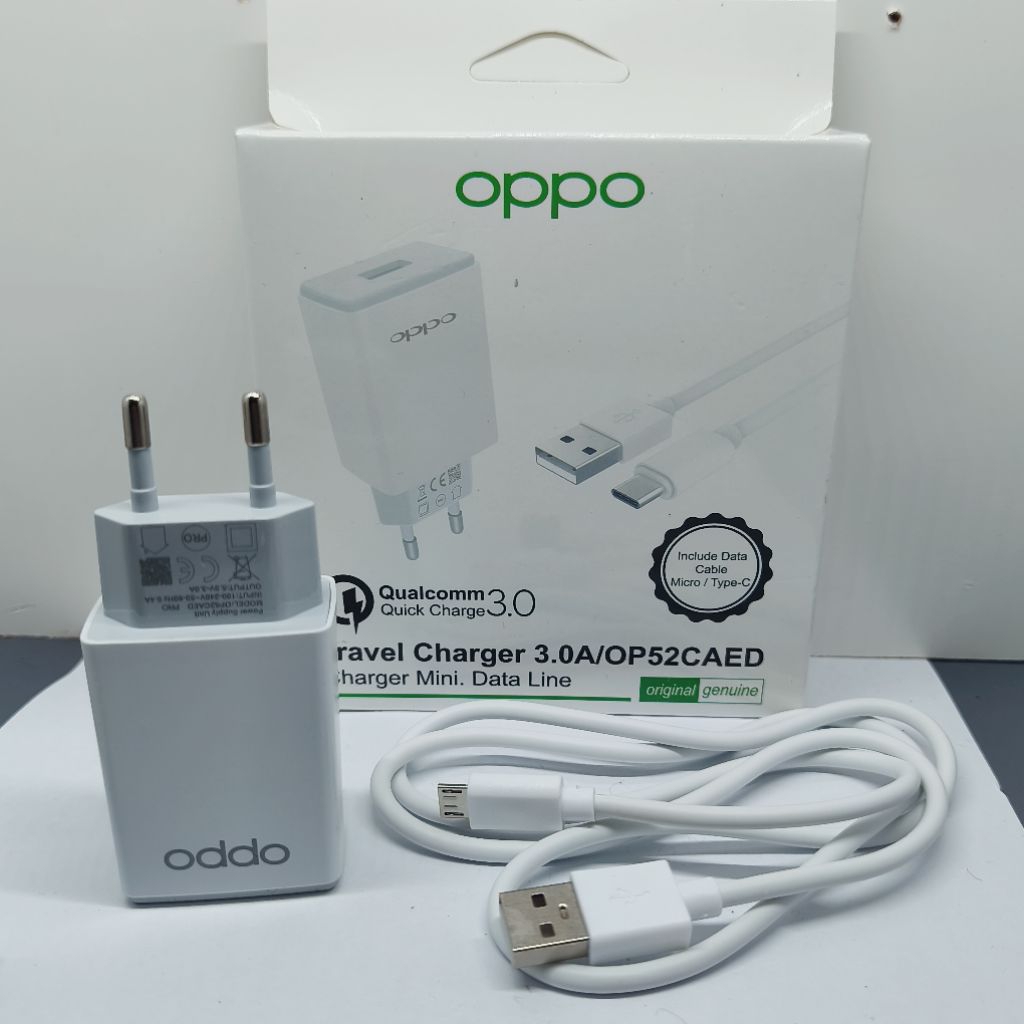 CHARGER CASAN OPPO R15 R15 PRO R15X R17 R17 NEO MICRO USB ORI