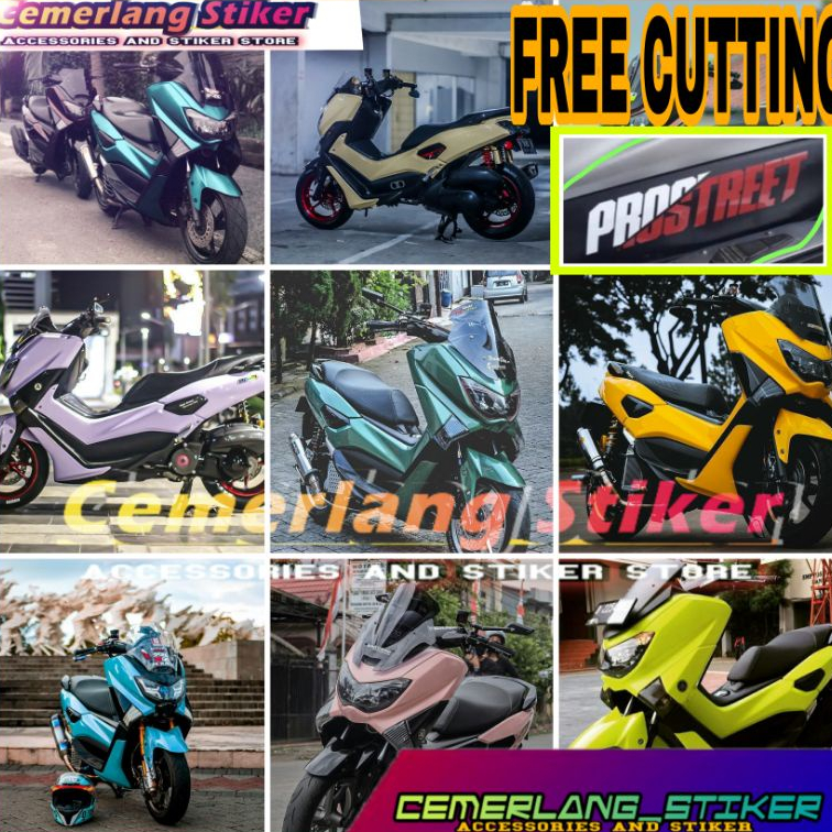 STIKER DECAL NMAX Polos Full Body / Decal POLOS NMAX FULL BODY