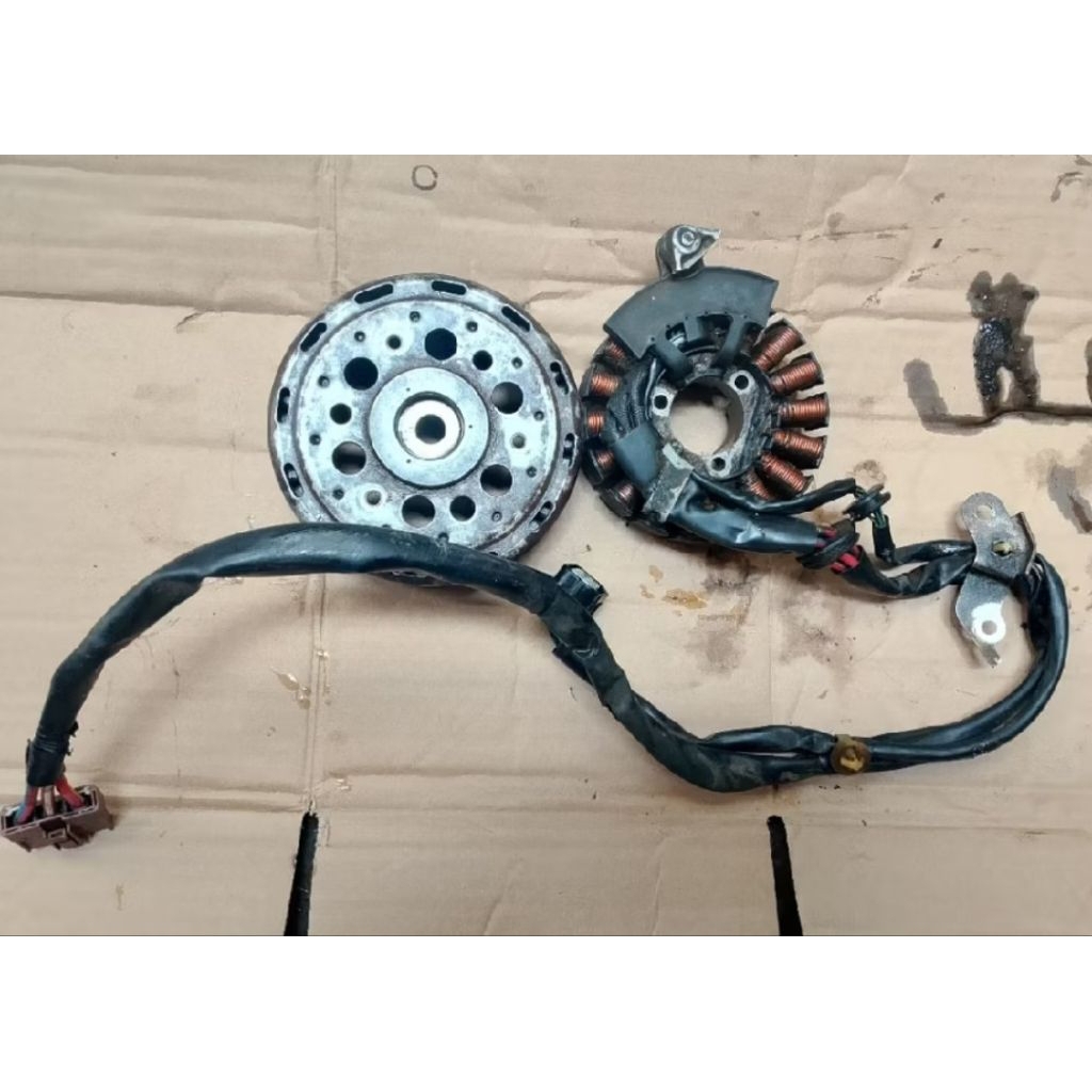 1SET SPUL MAGNET VARIO 125 OLD KZR SEKEN ORIGINAL COPOTAN MOTOR