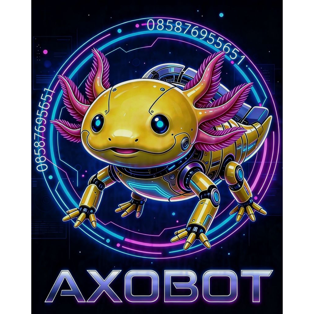 Axolotl Salamander Golden size 7- 8 cm