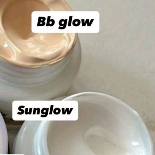 SULFA SUNBLOCK GLOWING DAN BEDAK CAIR  COUSION GLOWING
