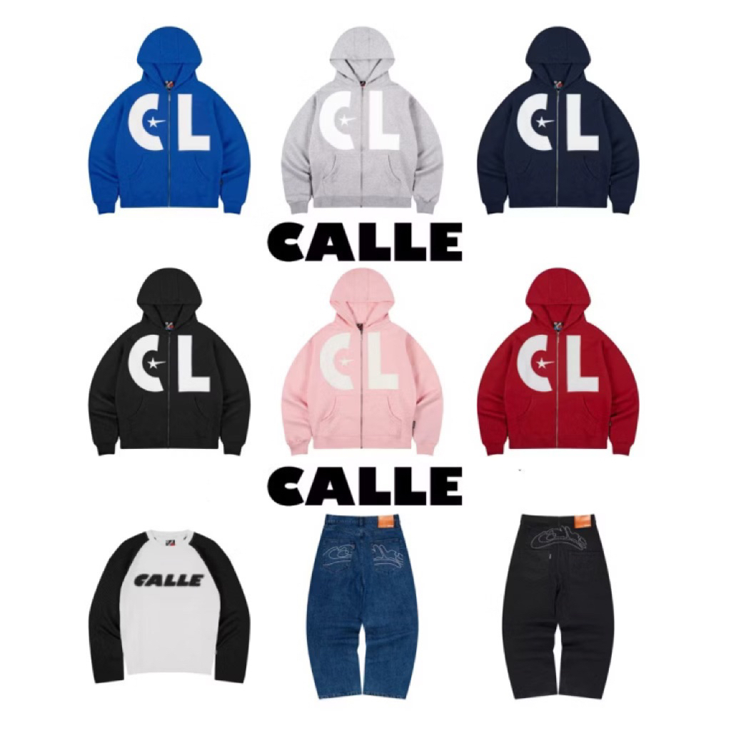 (TERMURAH ORIGINAL 100%) BOXY ZIP HOODIE CALLE ZIPPER SUPERSTAR COLLECTION | CDL V2 JADEN | WAFFLE C