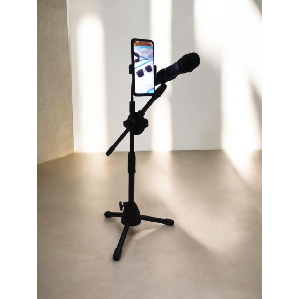 Stand mic + Tripod Holder Hp