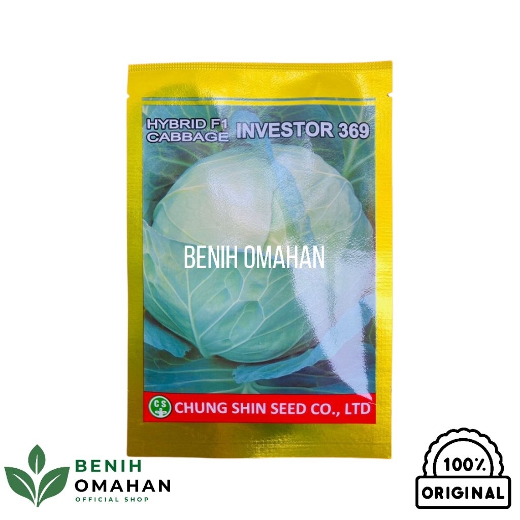 Benih Kubis INVESTOR 369 25 Gram