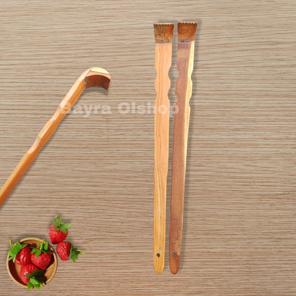 ALAT GARUK PUNGGUNG KAYU / alat penggaruk kayu / alat pijit / pijat garuk