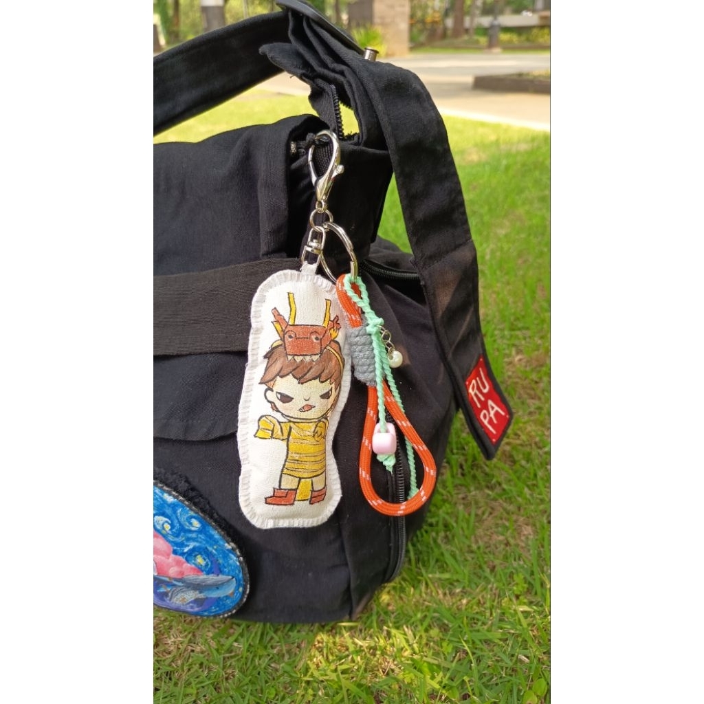 Bag charm keychain Hirono / gantungan kunci
