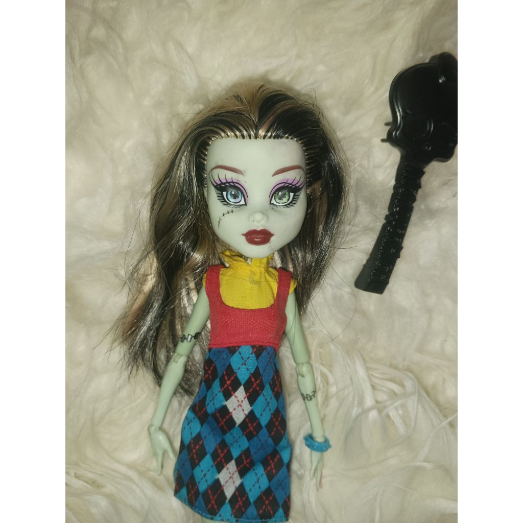 [RARE PRODUCT] Monster High Frankie Stein Doll Original I Heart Fashion Boneka Preloved pl second ma