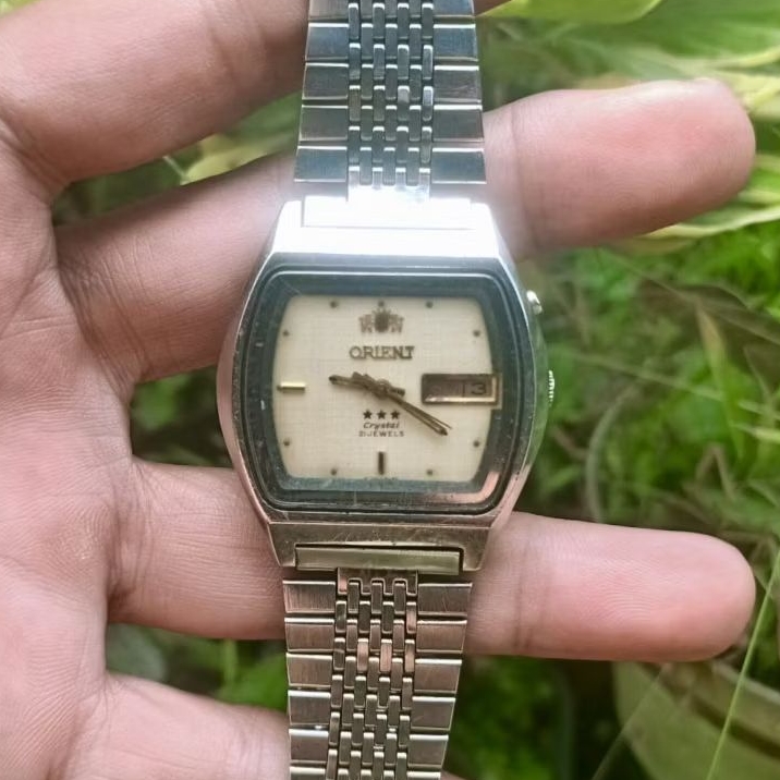 Jam Tangan Pria Original Orient Tv Shape Automatic
