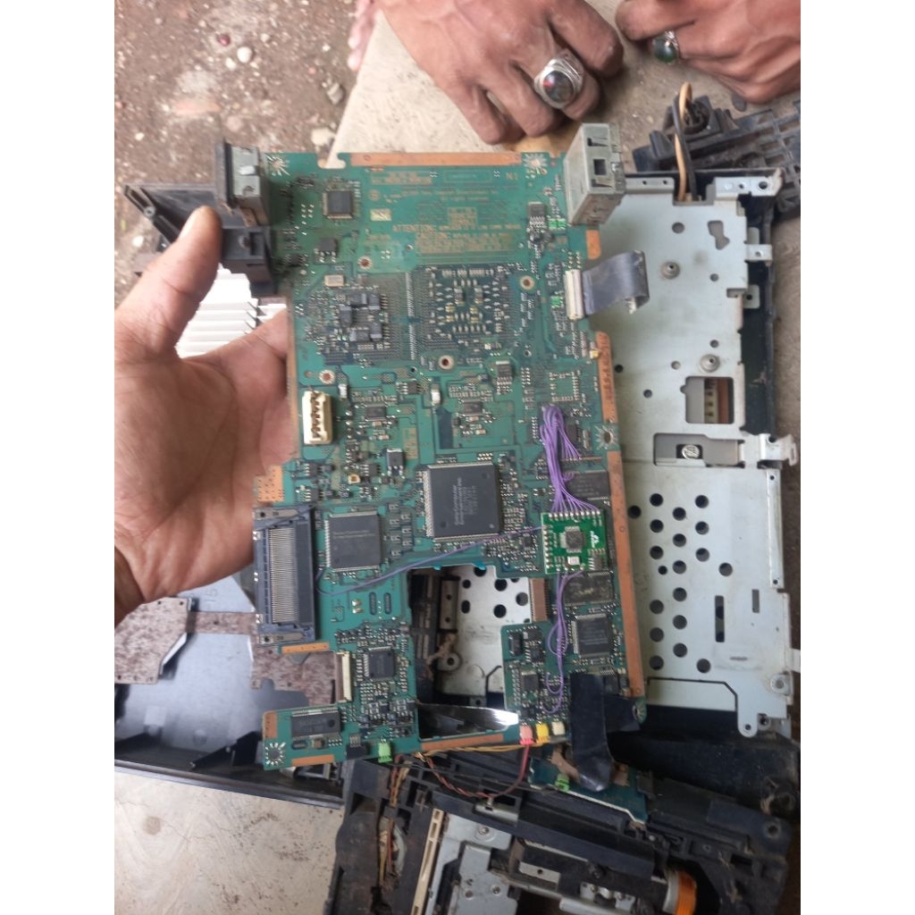 hanya jual mesin ps 2 Cip 2 rusak, bahan leburan/service
