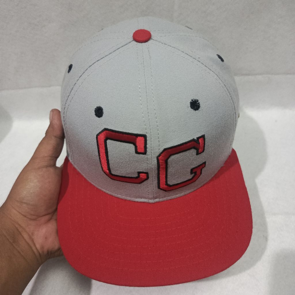 Topi Vintage New Era Pro Model CC Trojans Made in USA Koleksi Langka