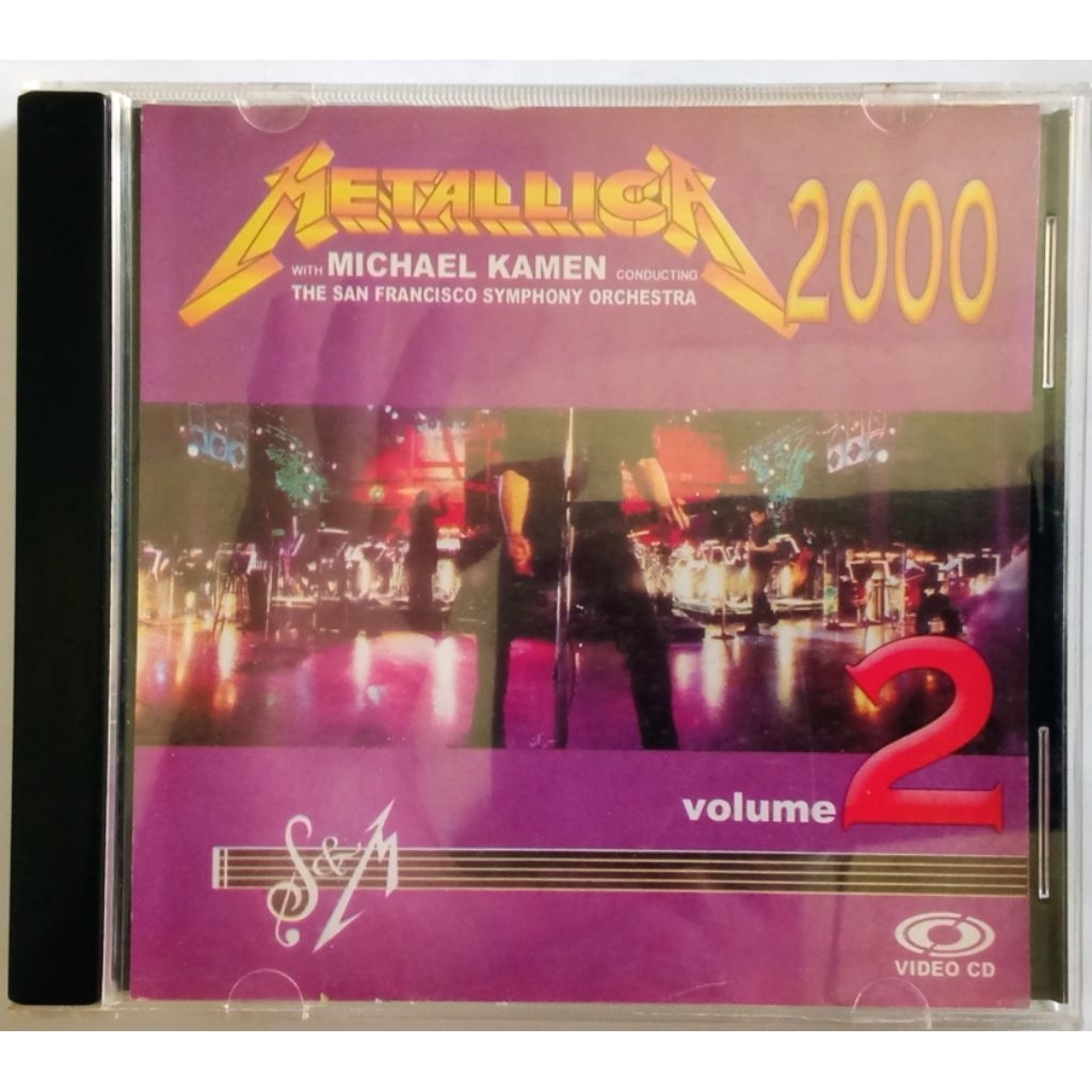 VCD Konser Metallica S&M 2000 vol.2.