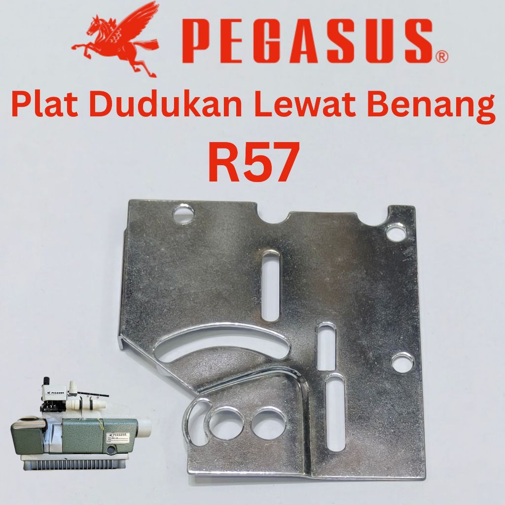 Plat Dudukan Lewat Benang PEGASUS R57