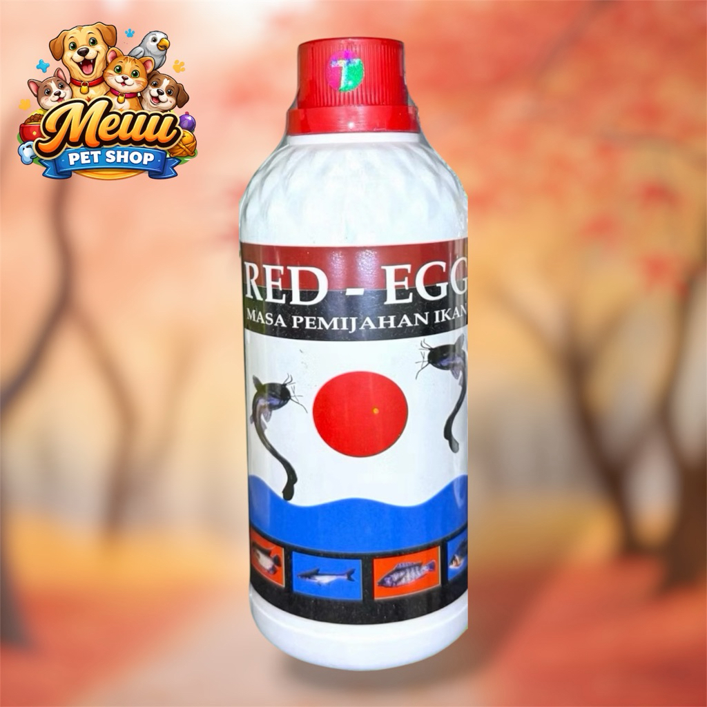 100% original Red egg 500ml multivitamin birahi untuk pemijahan indukan ikan