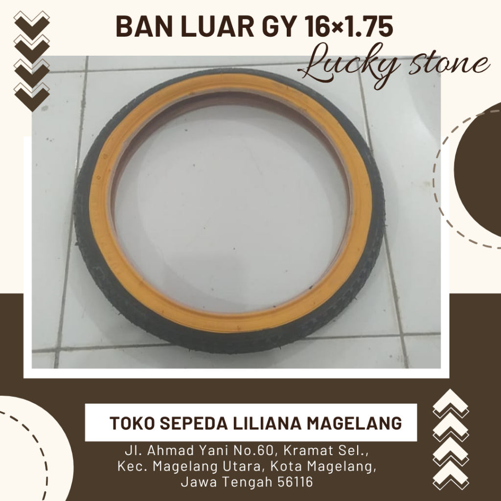 Ban luar sepeda 16×1.75