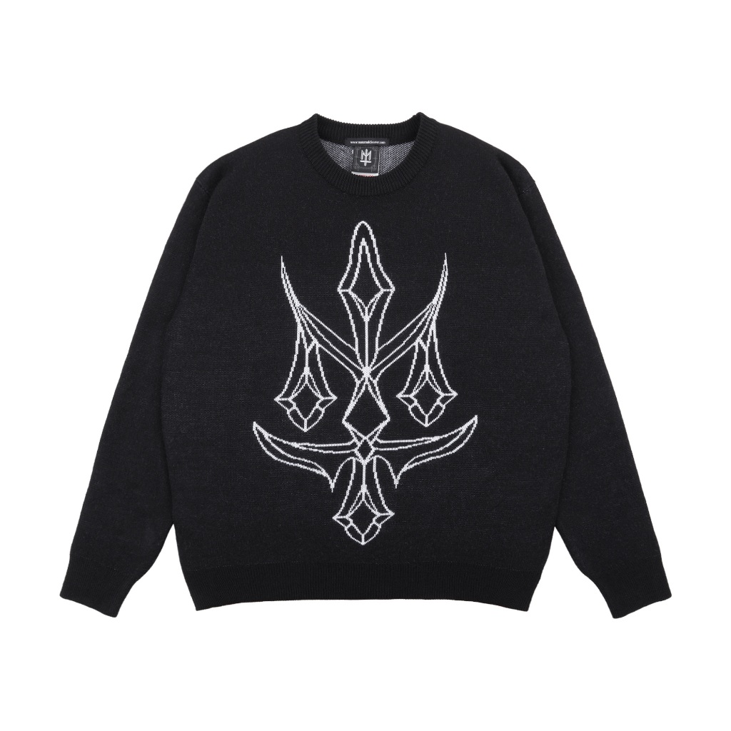 MATERNAL - LINEWHIE CREWNECK KNIKTWEAR ORIGINAL