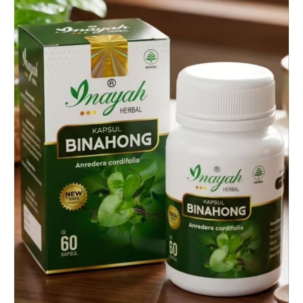 Binahong Inayah - Kapsul Binahong - Daun Binahong