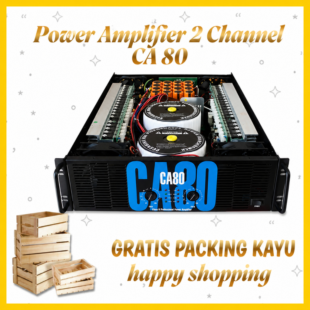 Power Amplifier CLA By SPL Audio 2 Channel CA 80