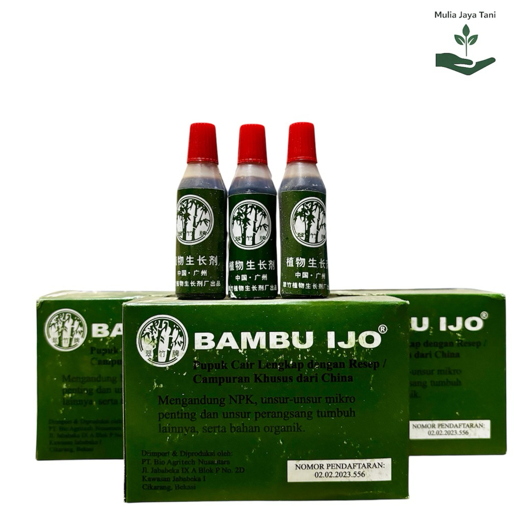 Pupuk Zpt Bambu Ijo Kemasan 12ml - Nutrisi Bambu ijo