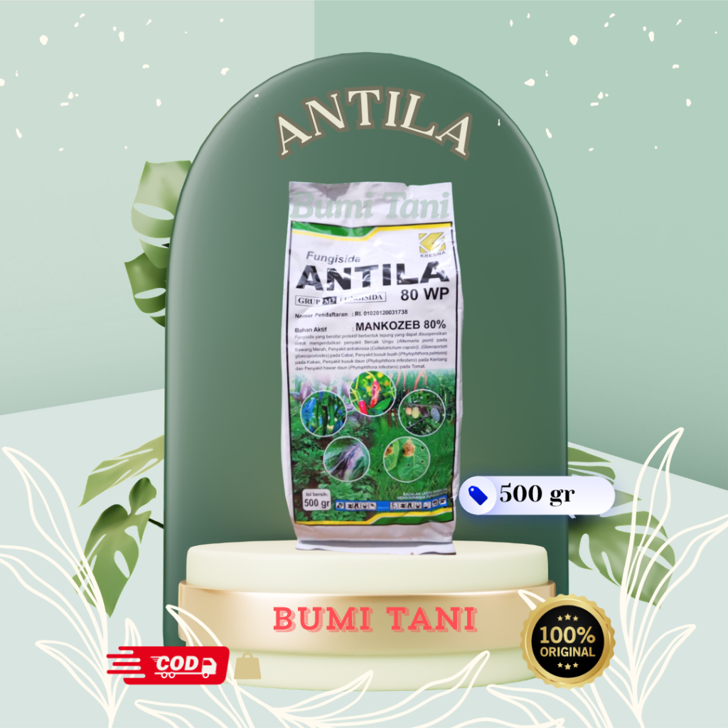 FUNGISIDA ANTILA 80WP 500GR GR GRAM