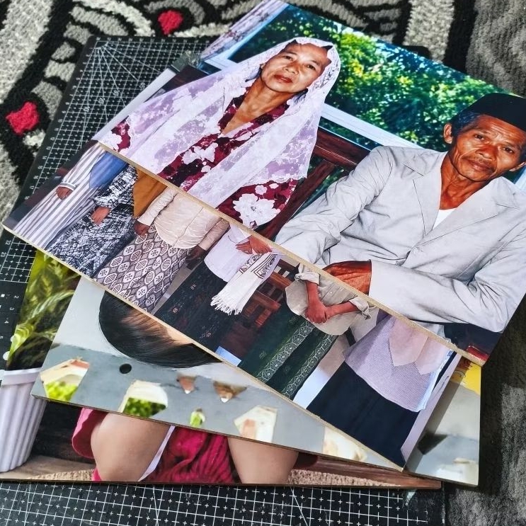 Cetak Foto Custom Papan MDF Premium | Foto Kayu MDF Full Color Siap Pajang