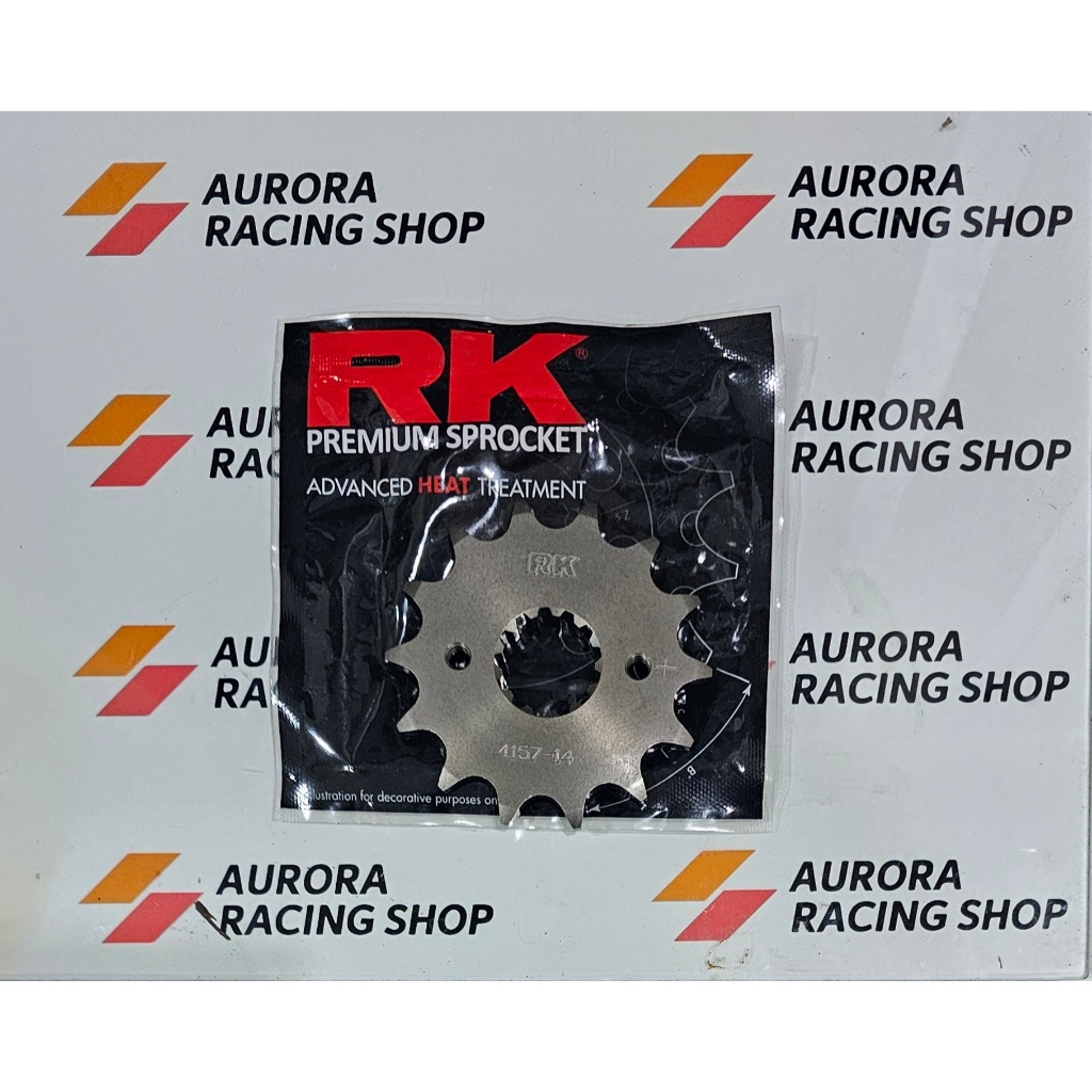GEAR DEPAN RK 520 NINJA 250 OLD / FI / Z250 / ZX25R / KLX 230 / KLX 250