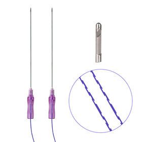 2pcs UVERLA PCL Thread Lift 18G 100mm Benang Fishbone Molding