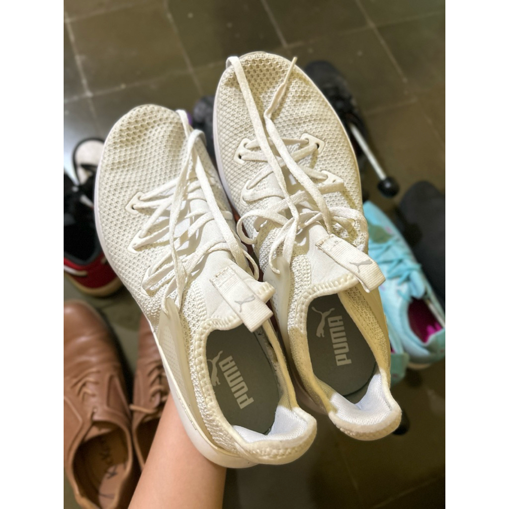 Puma Shoes For Running White | Sepatu Lari Puma Warna Putih | PUMAGRIP