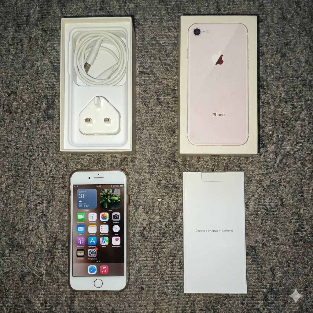 iphone 8 nominus fullset masih mulus seperti baru