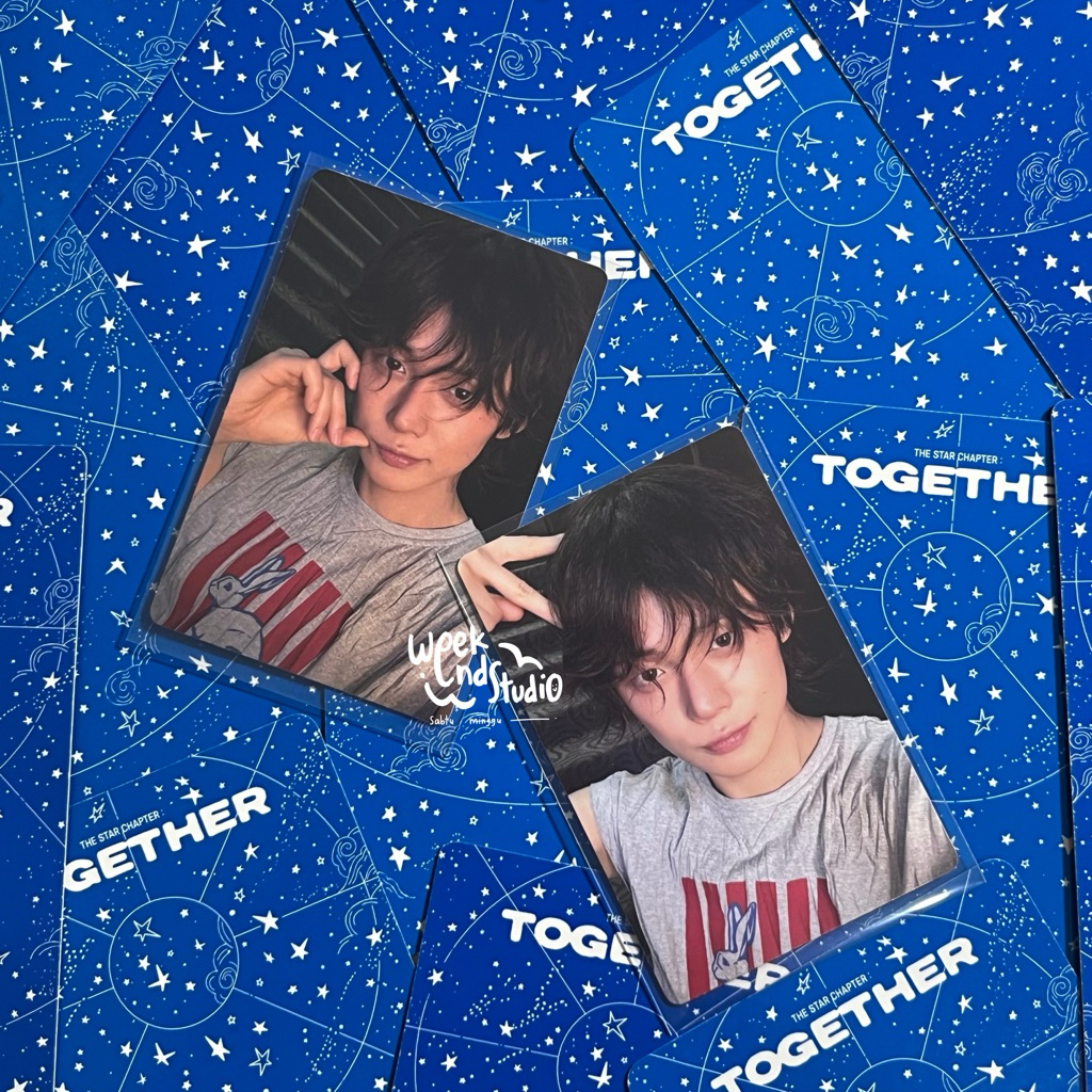 TXT : The Star Chapter Yeonjun etched keyring photocard