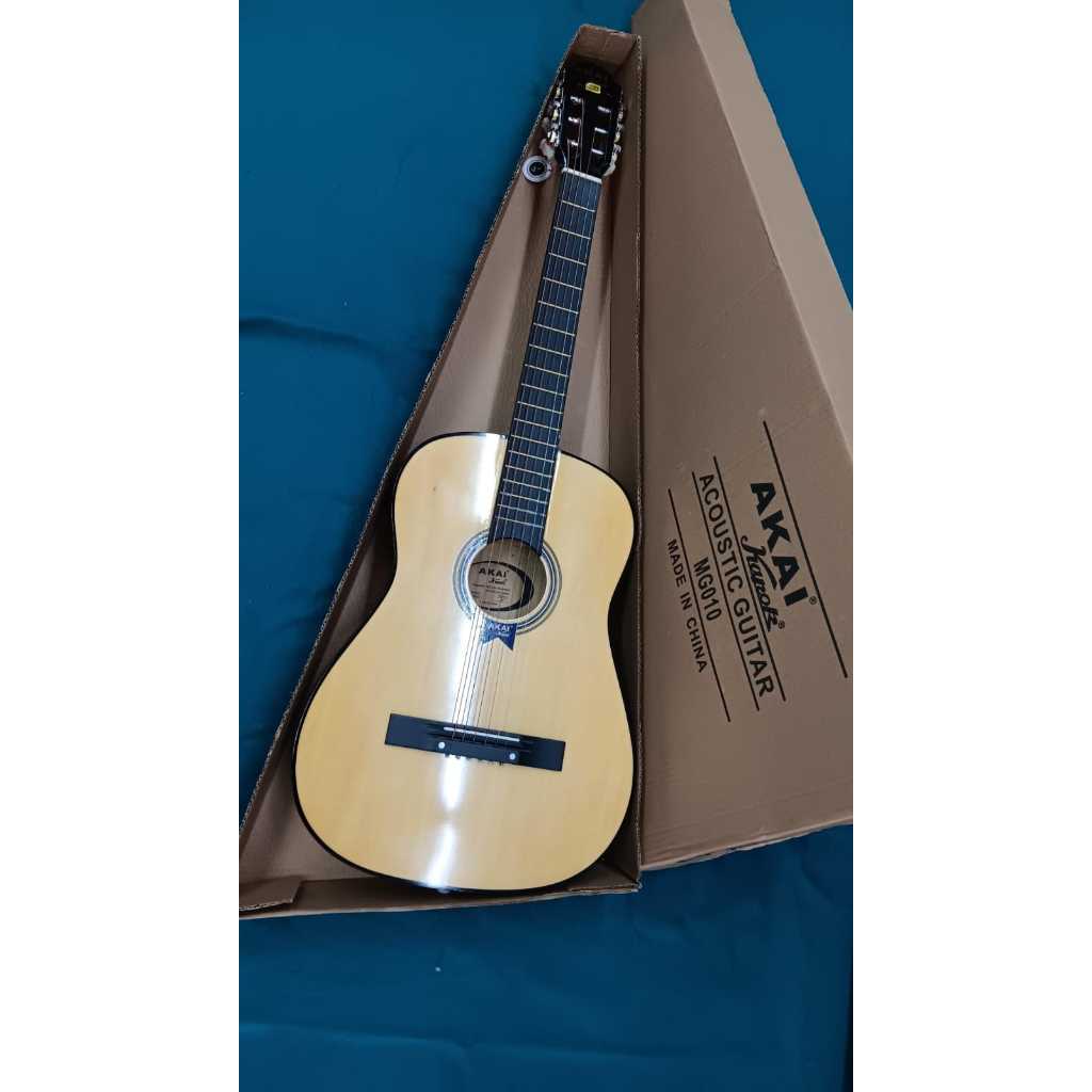 Gitar Akustik Akai Kapok MG 010 Ori Natural Gloss