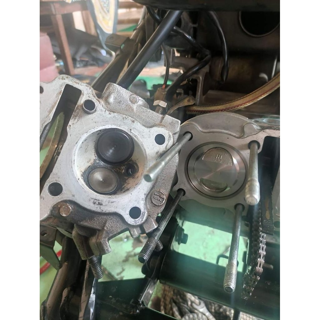 mesin mio sudah bore up 150cc