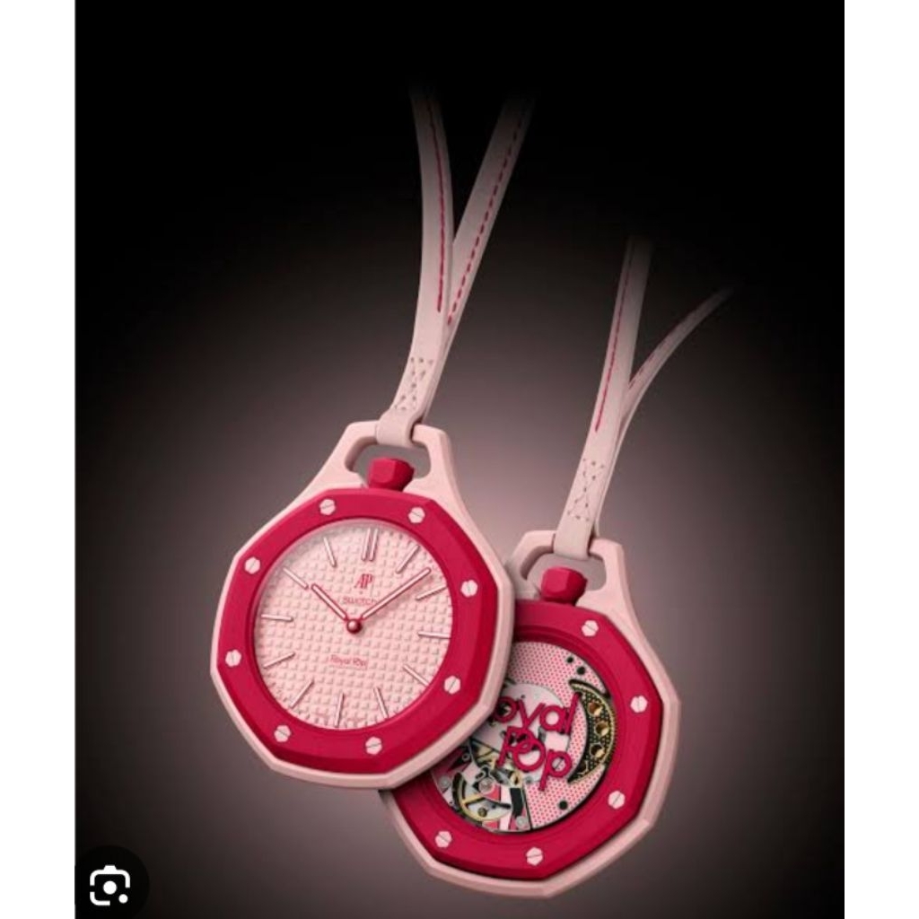 JAM TANGAN WANITA/PRIA VIRAL AP x SWATCH ROYAL POP
