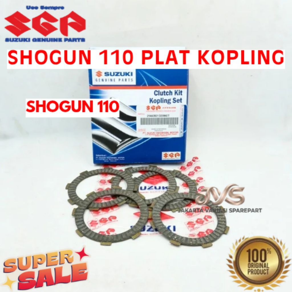 PLAT KOPLING KODE SHOGUN 110, PLAT KOPLING SHOGUN 110