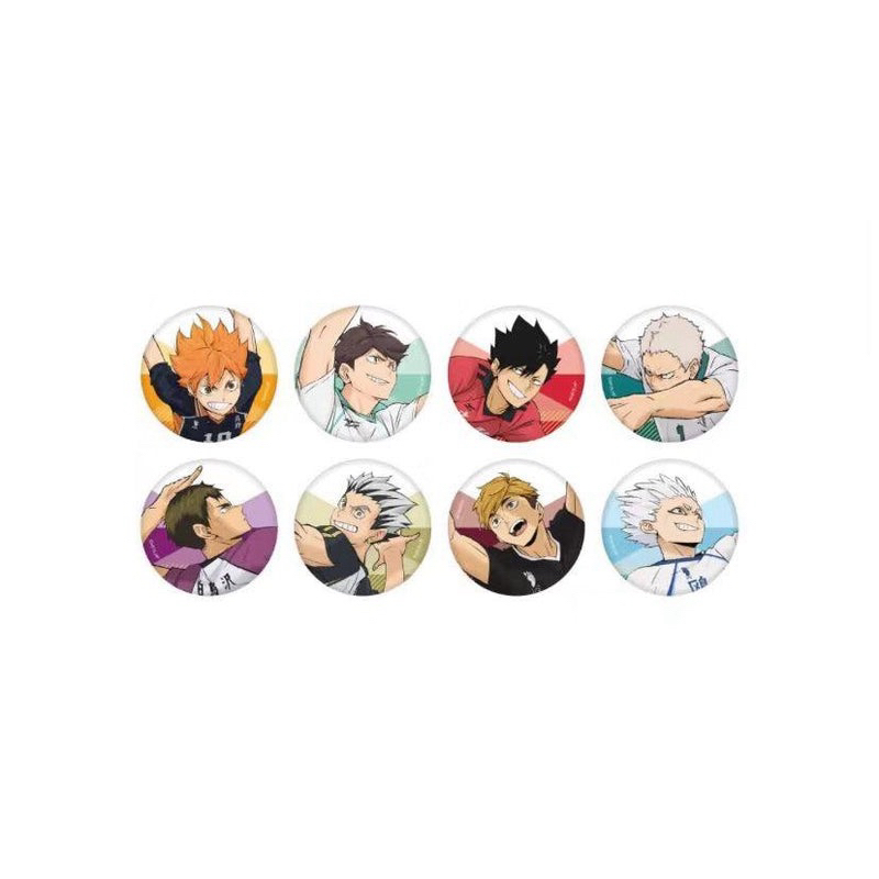Haikyuu 10th Anniversary Trading Can Badge