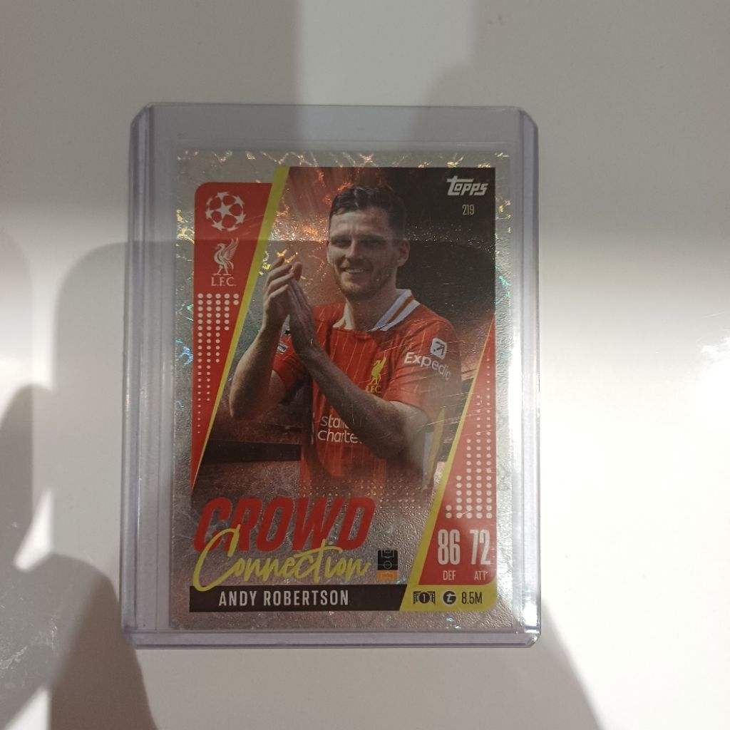 Andy Andrew Robertson Match Attax 24-25 Liverpool Crowd Connection