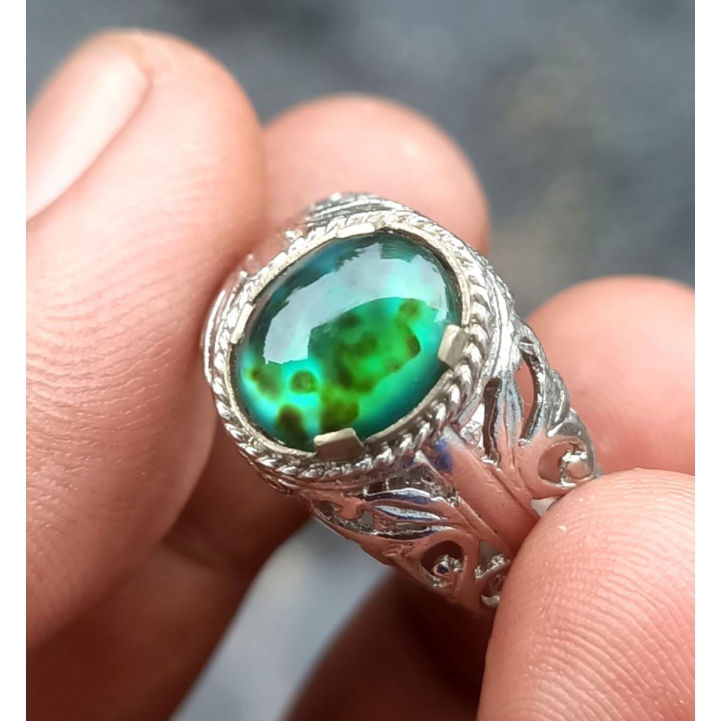 Natural Bacan Doko Cokelat kristal